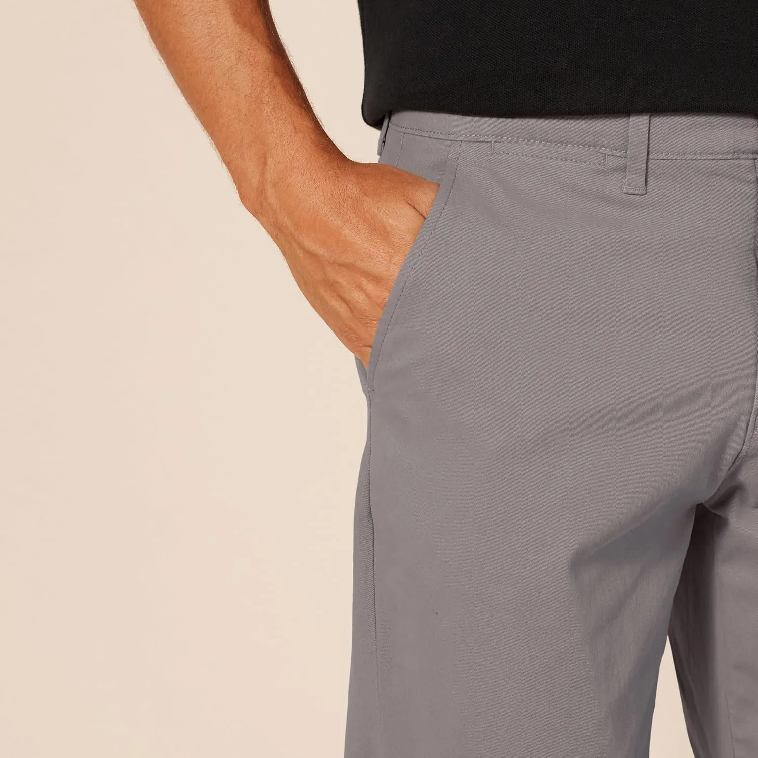 Amazon Essentials Men's Athletic-Fit Casual Stretch Chino Pant (Available in Big & Tall)