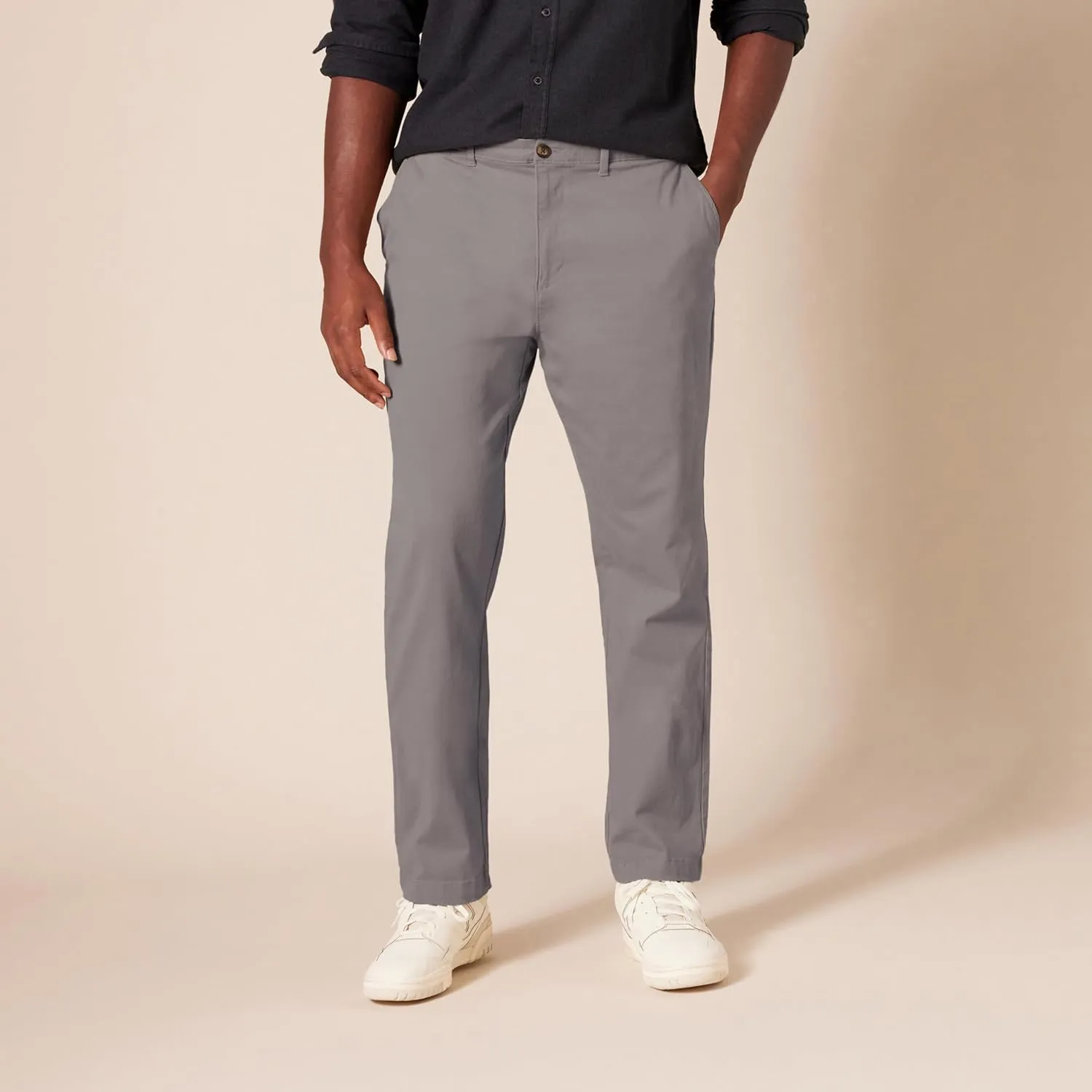 Amazon Essentials Men's Athletic-Fit Casual Stretch Chino Pant (Available in Big & Tall)