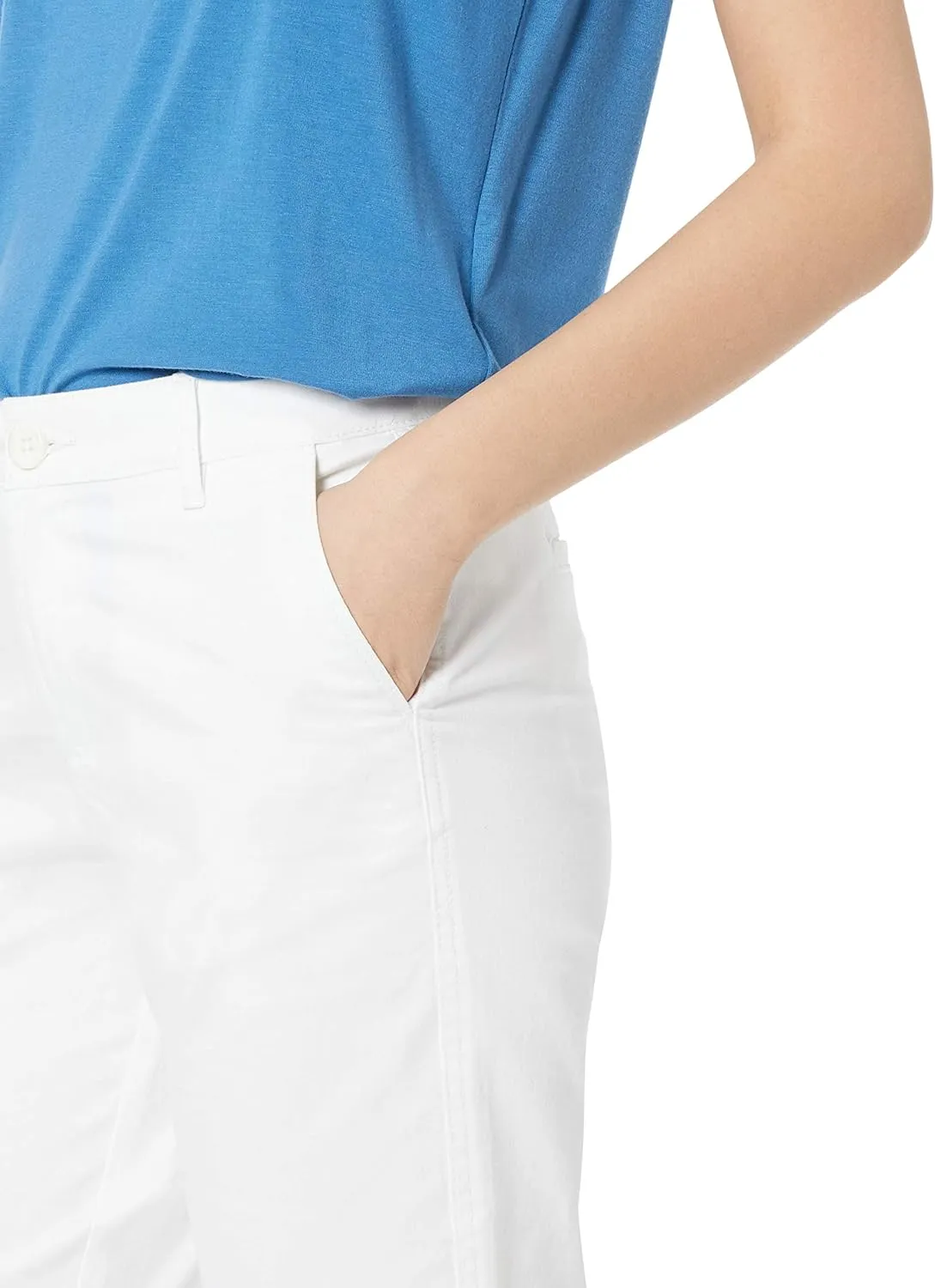 Amazon Essentials Women's Slim Fit, Straight Leg Stretch Twill Chino Pant