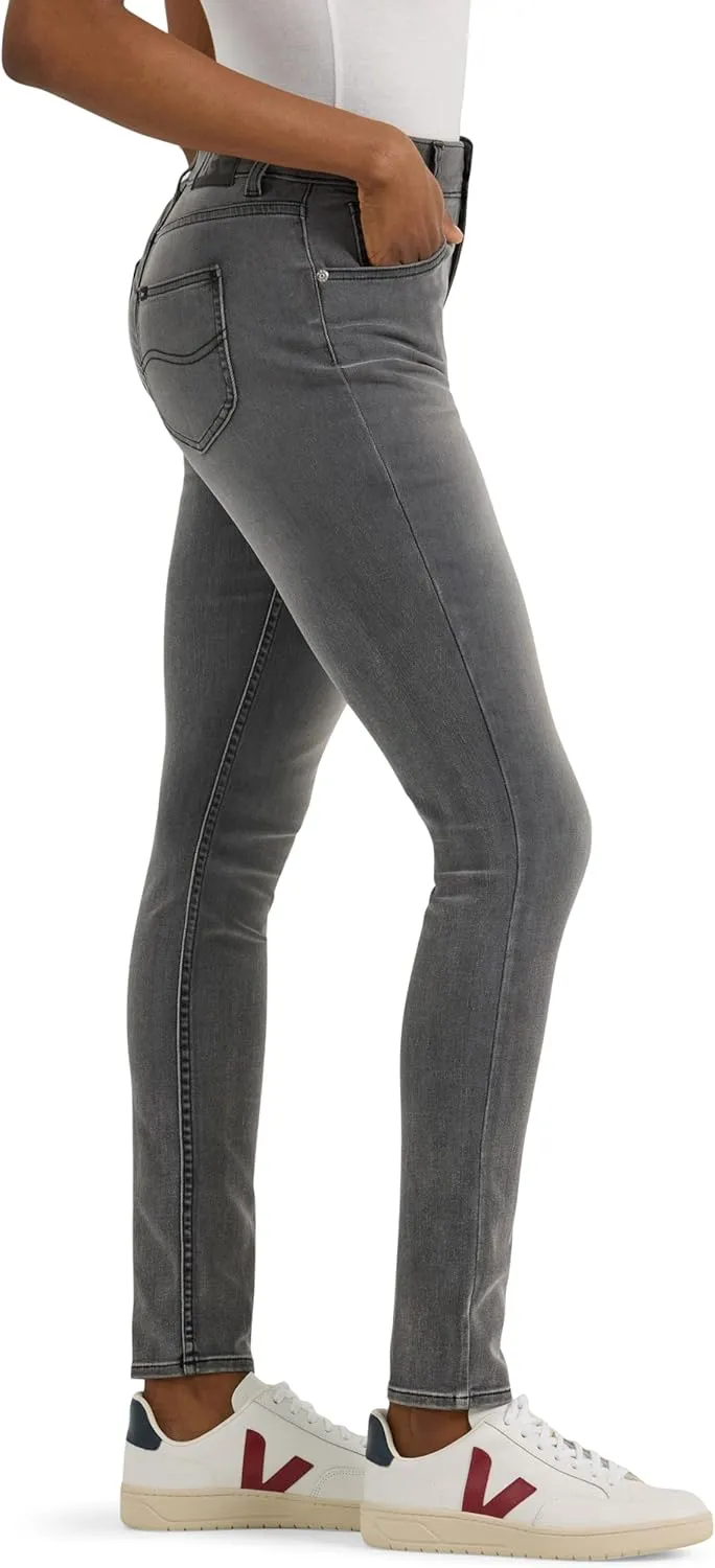 Lee Women's Ultra Lux Comfort with Flex Motion High Rise Skinny Jean