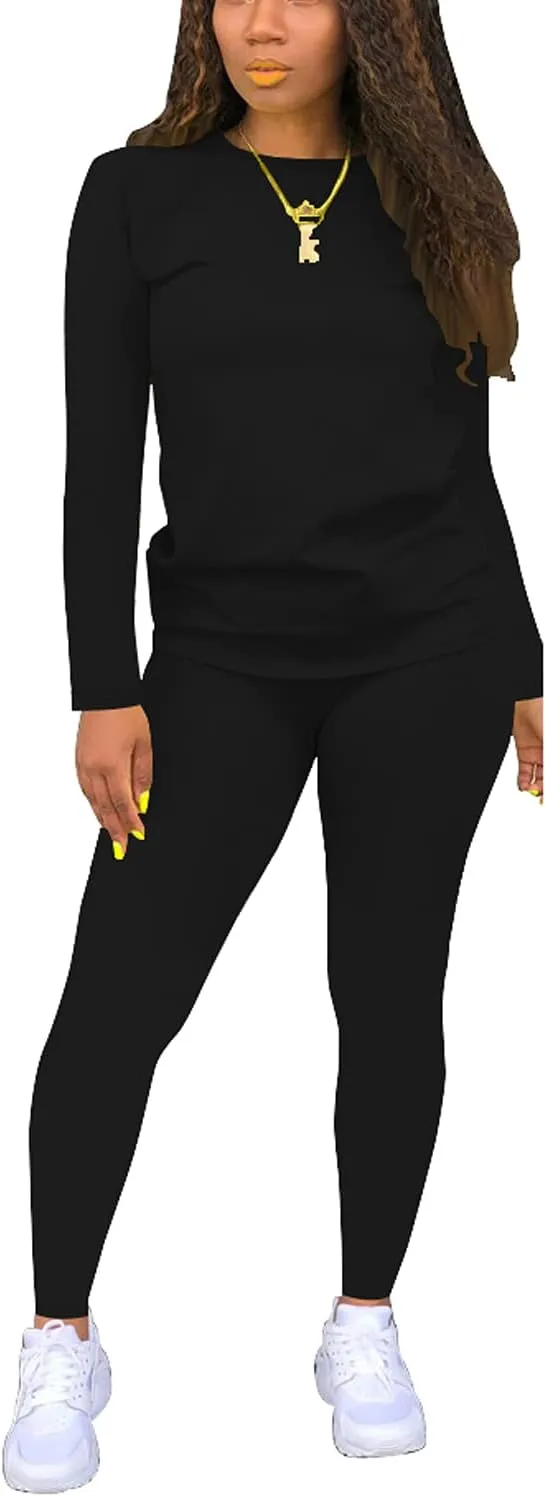 Nimsruc Two Piece Outfits For Women Casual Jogging Suit Sweatsuits Sets